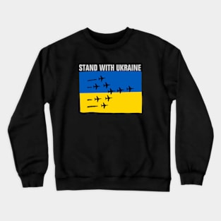 Stand with Ukraine Crewneck Sweatshirt